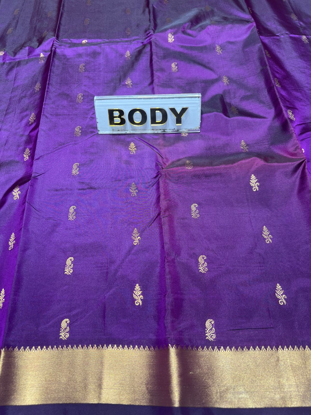 Pure kadial Silk Saree.