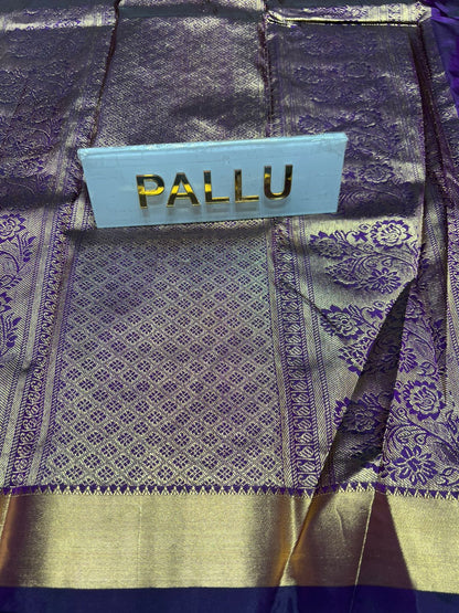Pure kadial Silk Saree.