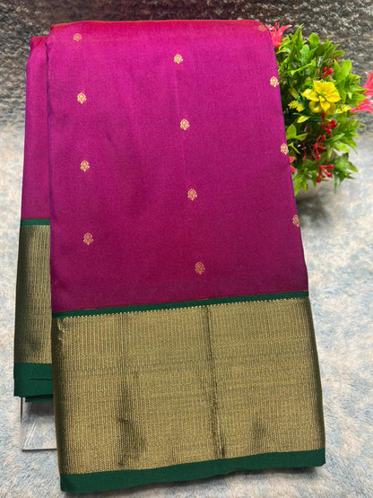 Pure kadial Silk Saree.