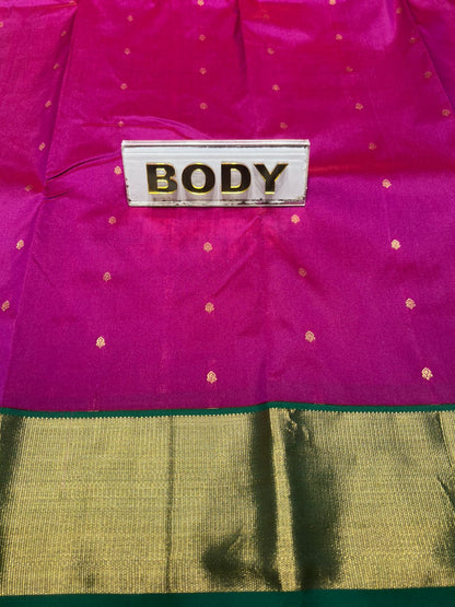 Pure kadial Silk Saree.