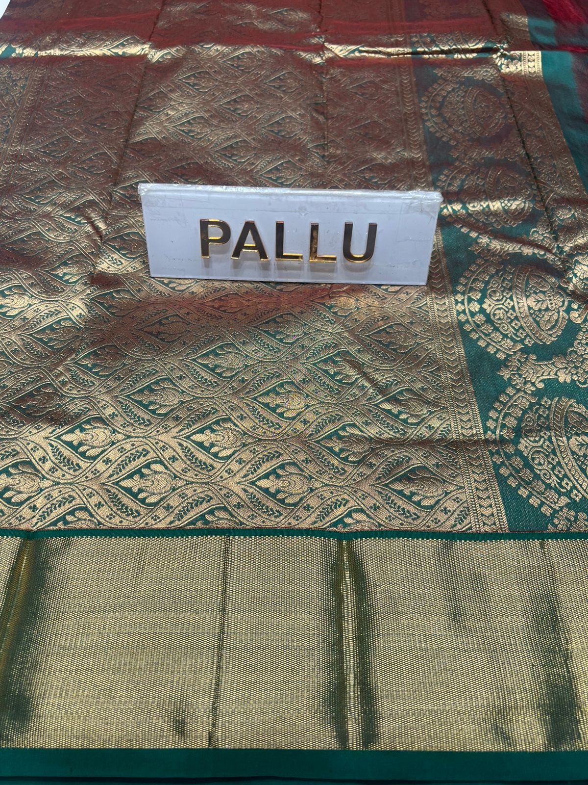 Pure kadial Silk Saree.