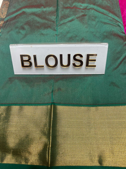 Pure kadial Silk Saree.