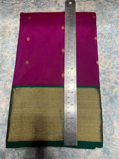 Pure kadial Silk Saree.