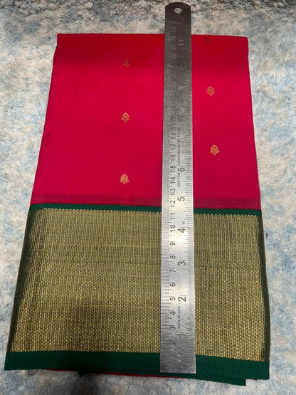 Pure kadial Silk Saree.