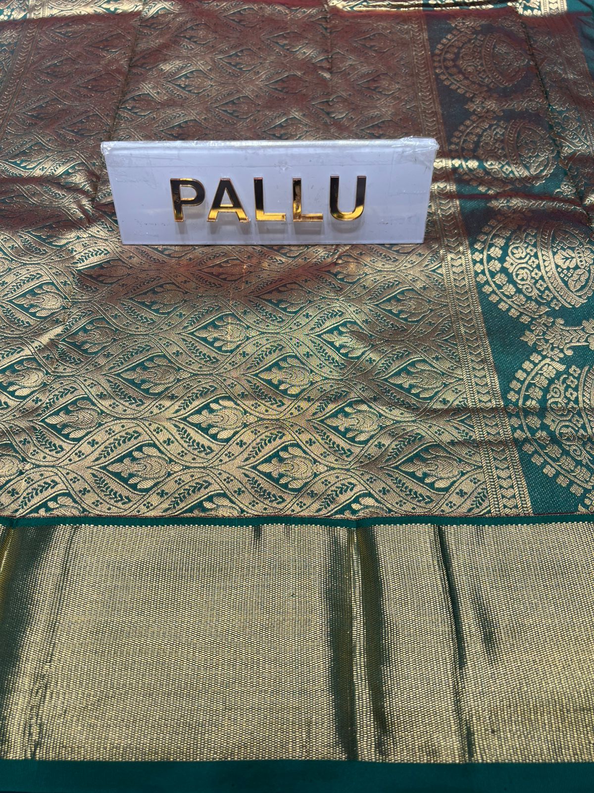Pure kadial Silk Saree.