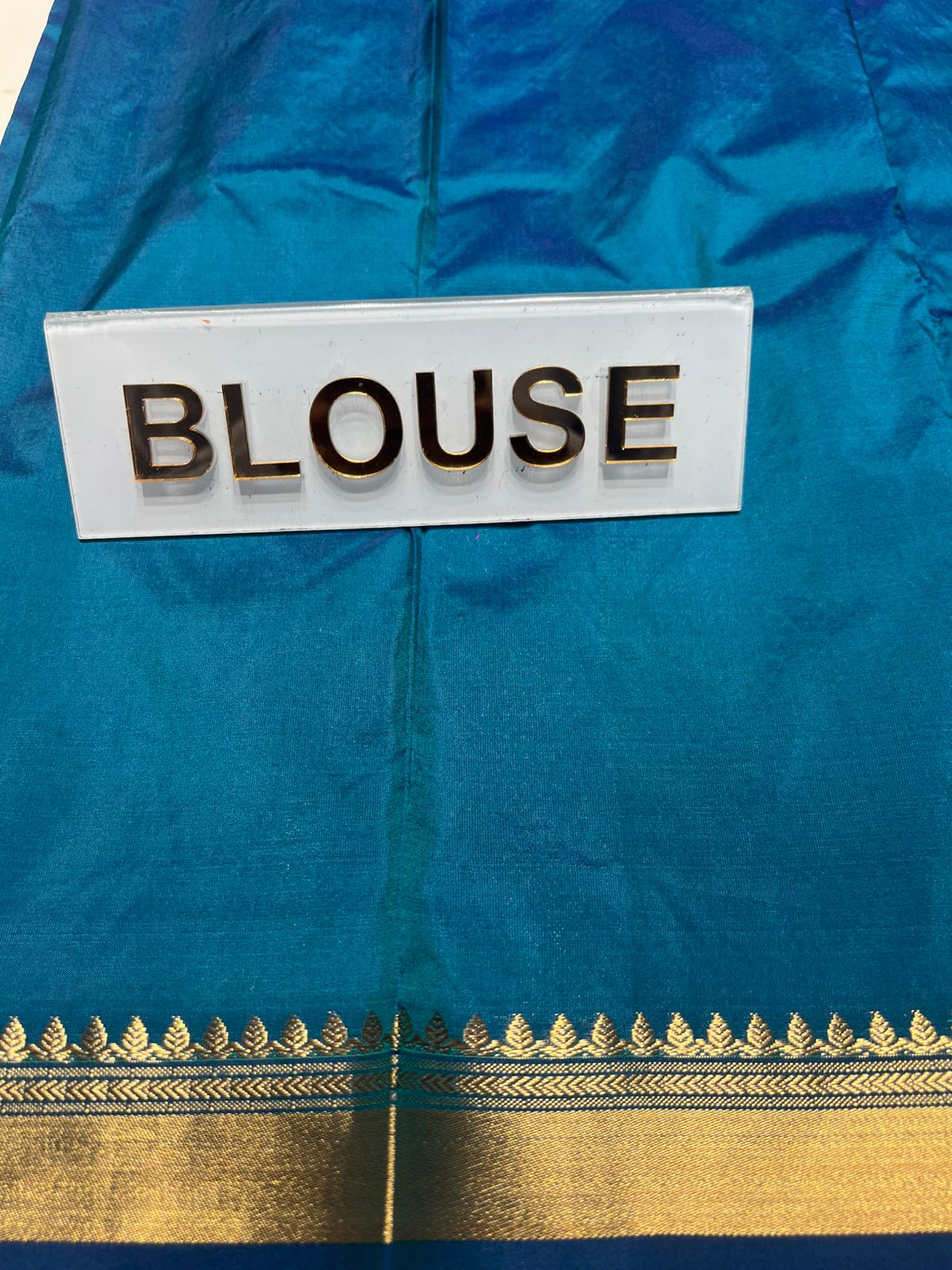 Pure kadial Silk Saree.