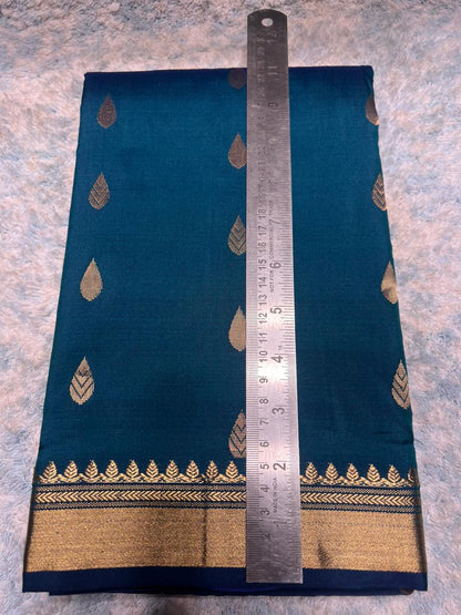Pure kadial Silk Saree.