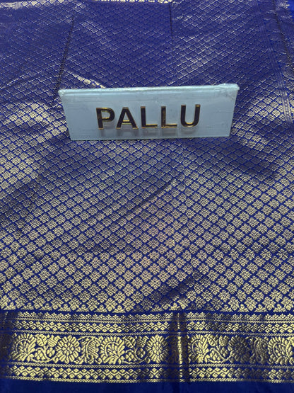 Pure kadial Silk Saree.