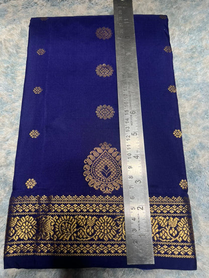 Pure kadial Silk Saree.