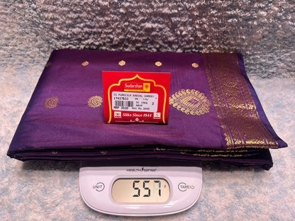 Pure kadial Silk Saree.