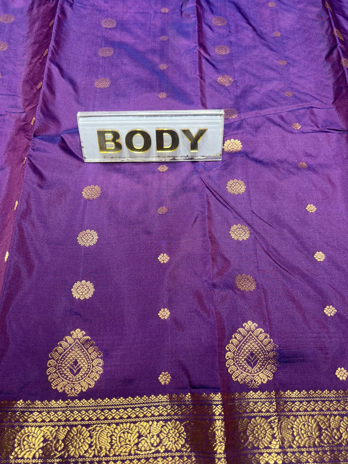 Pure kadial Silk Saree.