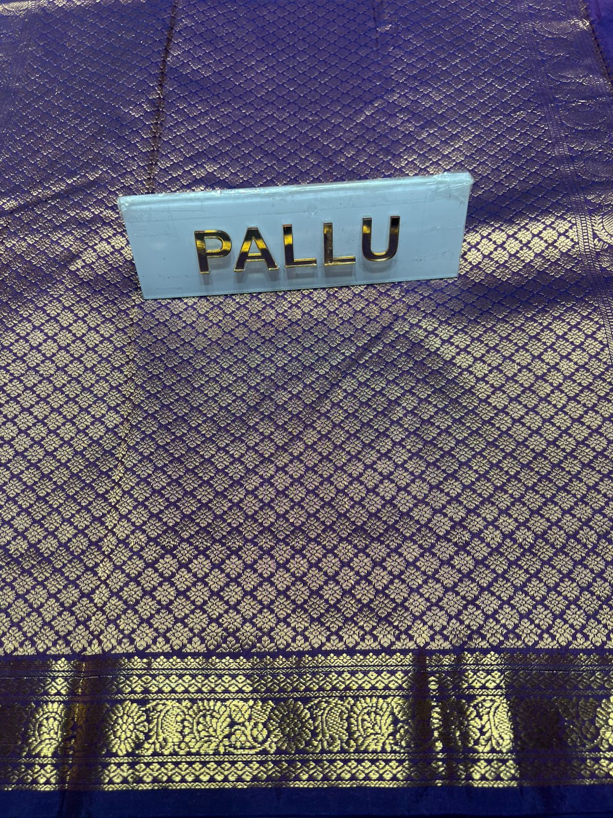 Pure kadial Silk Saree.