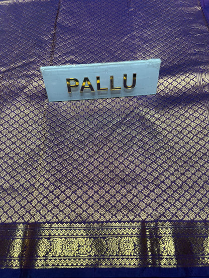 Pure kadial Silk Saree.