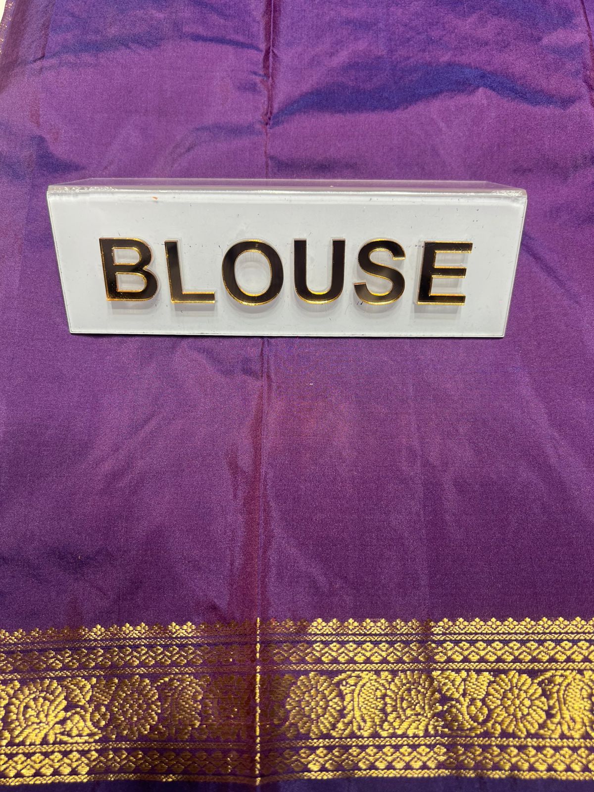 Pure kadial Silk Saree.