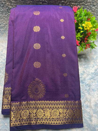 Pure kadial Silk Saree.