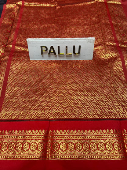 Pure kadial Silk Saree.