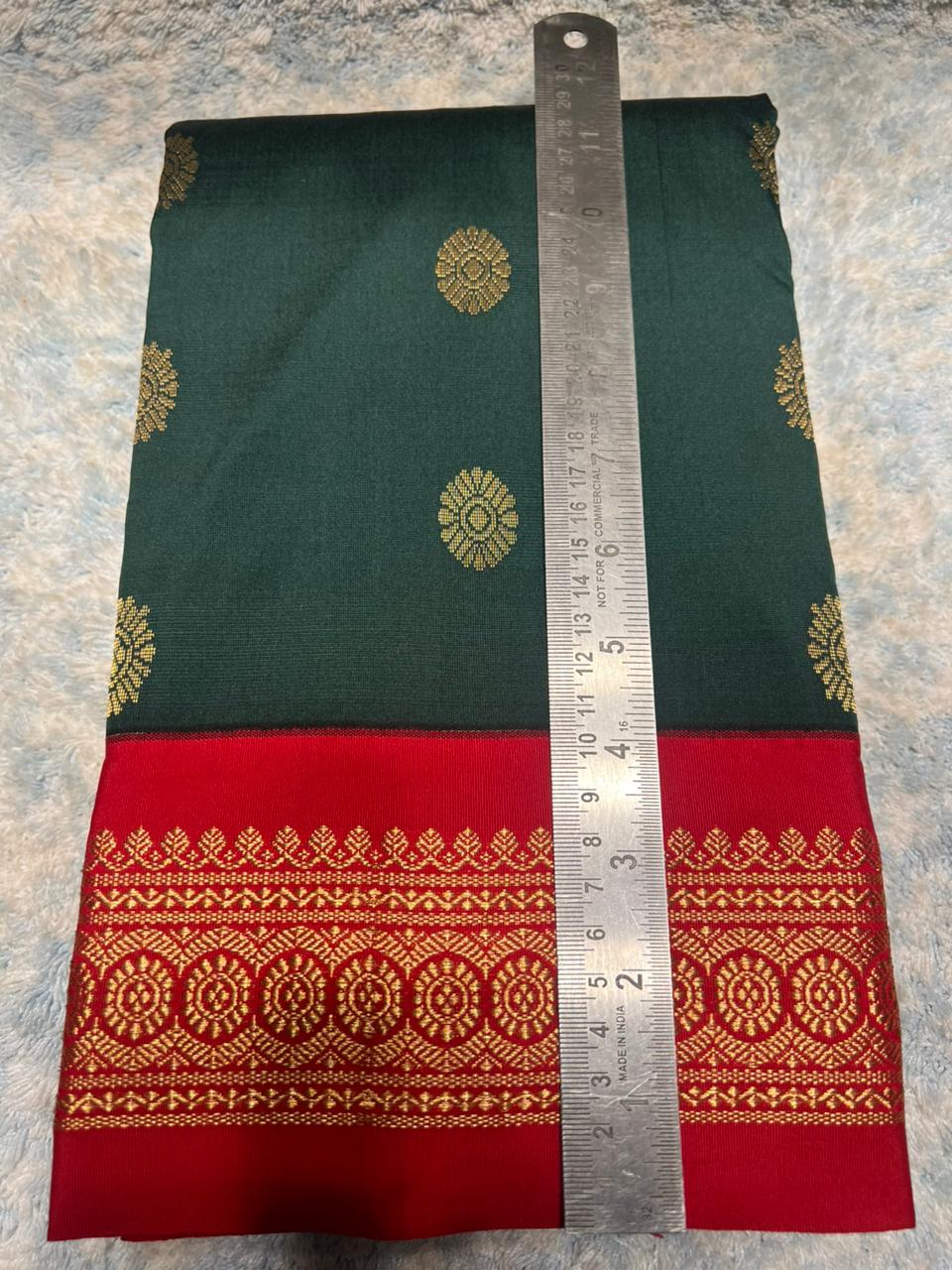 Pure kadial Silk Saree.