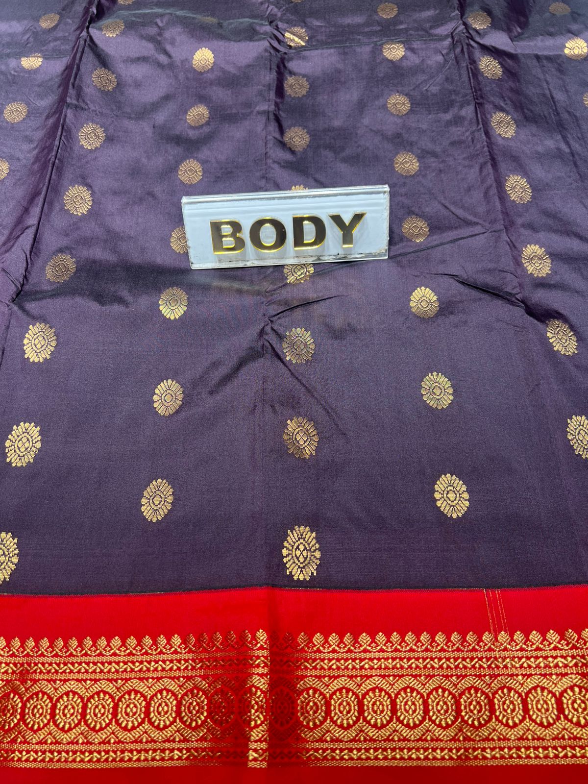 Pure kadial Silk Saree.