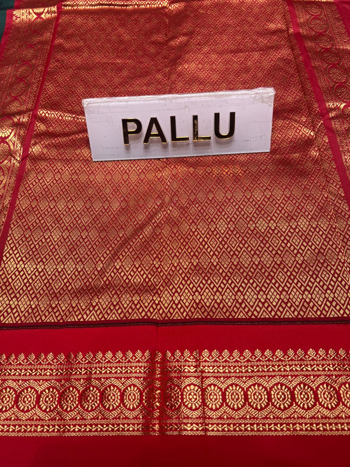 Pure kadial Silk Saree.