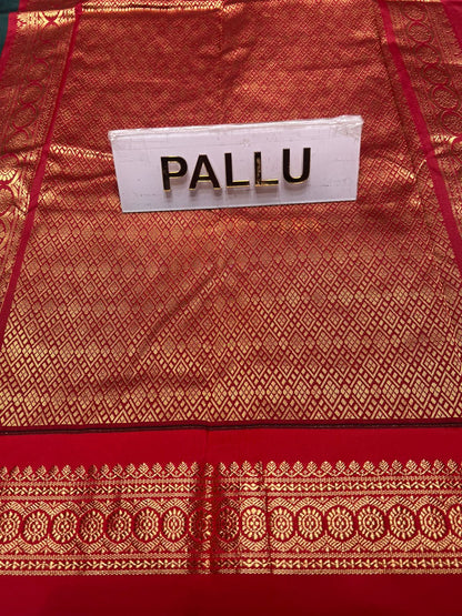 Pure kadial Silk Saree.