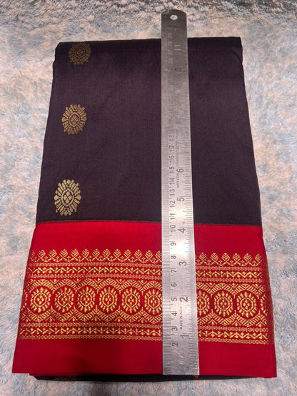 Pure kadial Silk Saree.