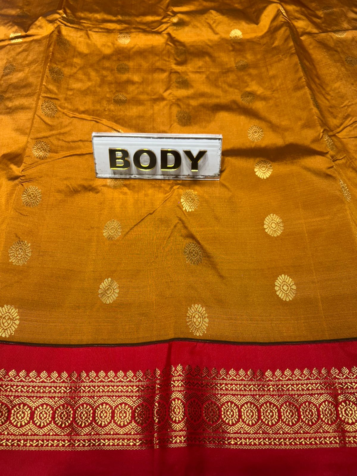 Pure kadial Silk Saree.