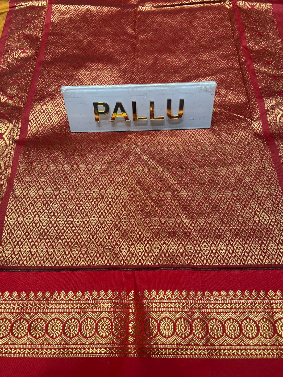 Pure kadial Silk Saree.