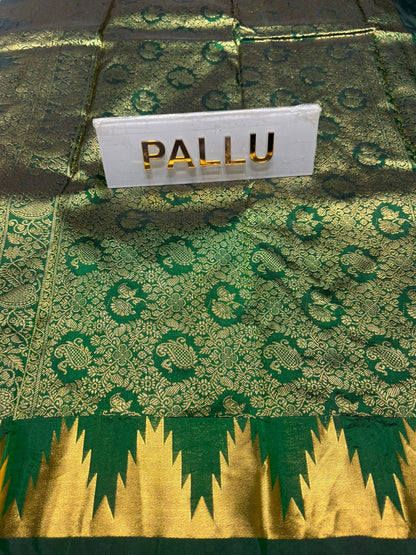 Pure kadial Silk Saree.