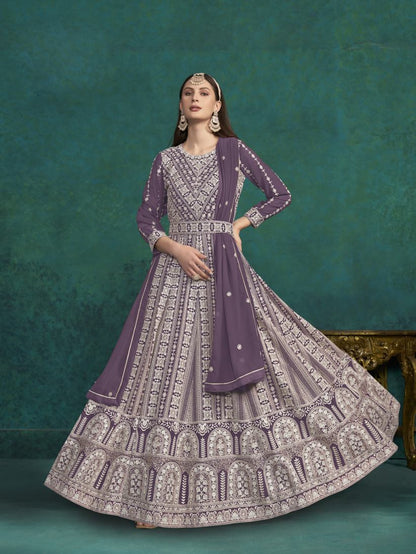 New Semi Stitiched Georgette Lehenga Choli