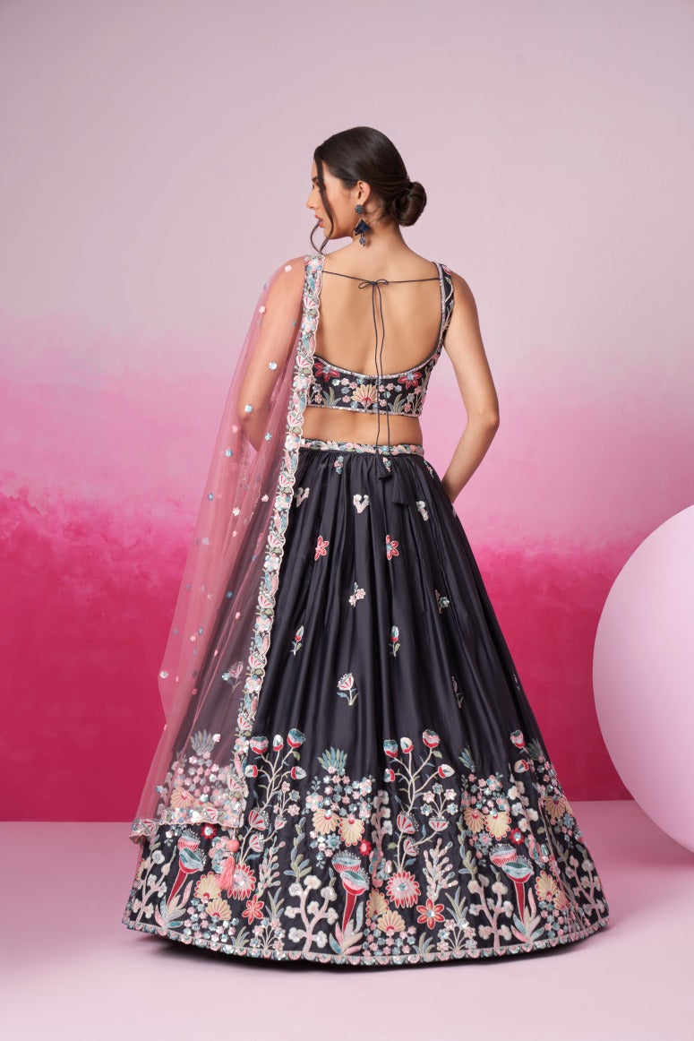 New Semi Stitiched Lehenga Choli
