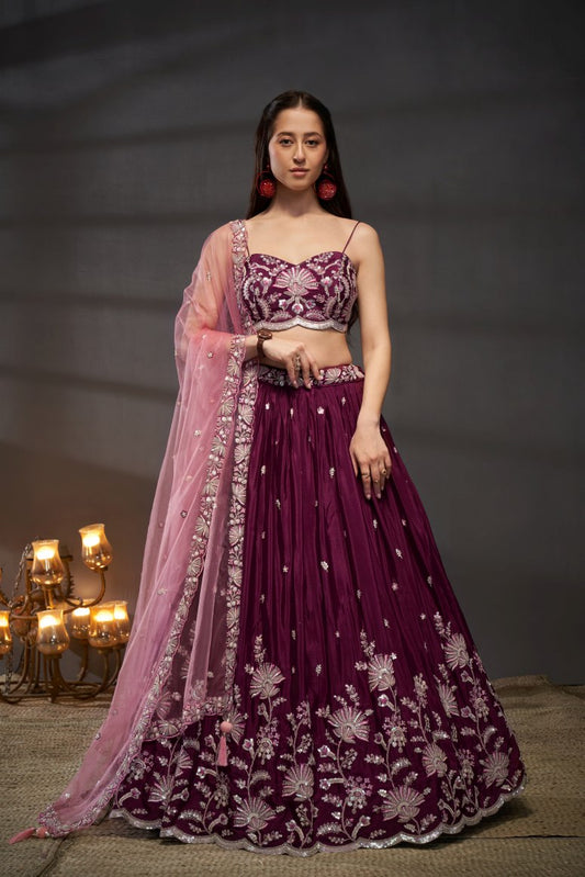 New Semi Stitiched Lehenga Choli