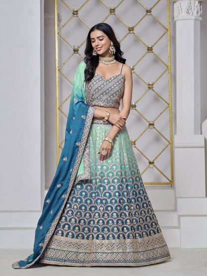 Latest Semi Stitched Lehenga Choli With Duppatta