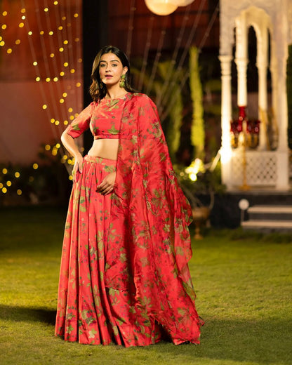 ReadyMade Lehenga Choli With Duppatta