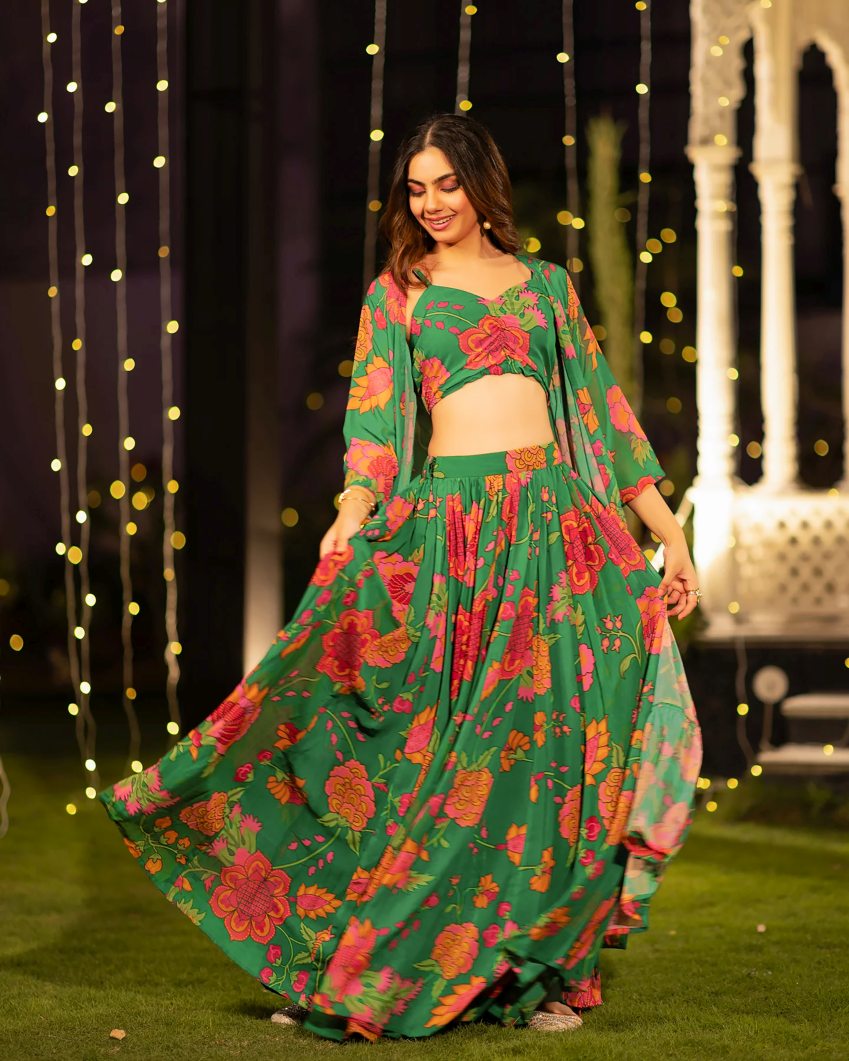 ReadyMade Lehenga Choli With Duppatta