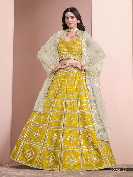 Latest Semi Stitched Lehenga Choli With Dupatta
