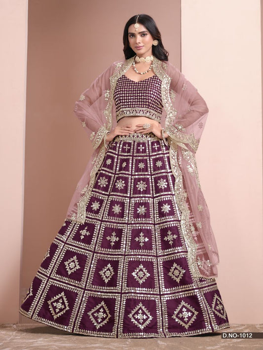 Latest Semi Stitched Lehenga Choli With Dupatta