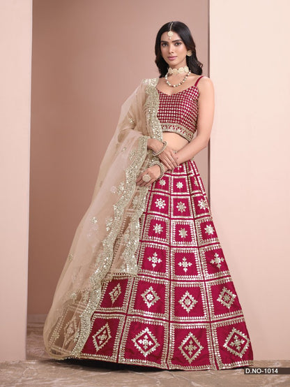 Latest Semi Stitched Lehenga Choli With Dupatta