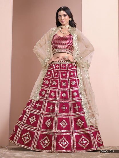 Latest Semi Stitched Lehenga Choli With Dupatta