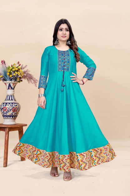 Latest ReadyMade Anarkali – Sudarshansarees - Main Image