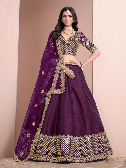 Latest Semi Stitched Lehenga Choli With Dupatta.