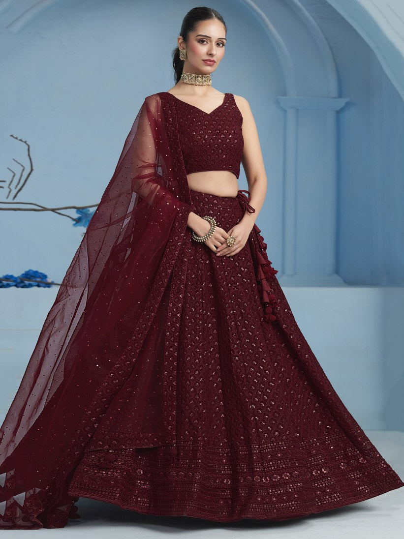 Latest Semi Stitched Lehenga Choli With Dupatta.