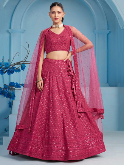 Latest Semi Stitched Lehenga Choli With Dupatta.