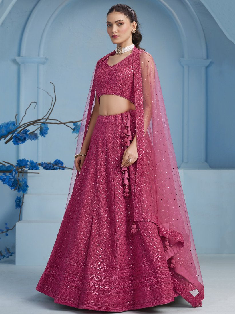 Latest Semi Stitched Lehenga Choli With Dupatta.