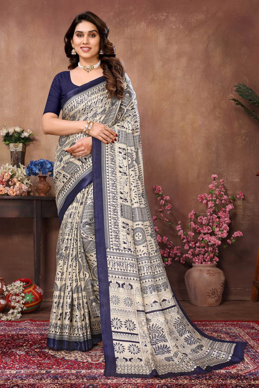 Pure Cotton Silk Saree