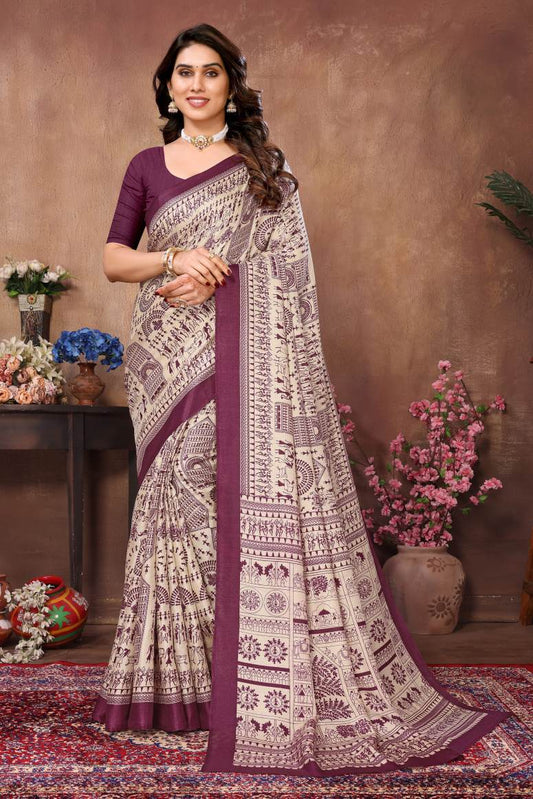 Pure Cotton Silk Saree