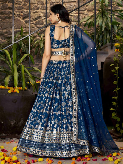 Latest Semi Stitched Lehenga Choli With Dupatta.