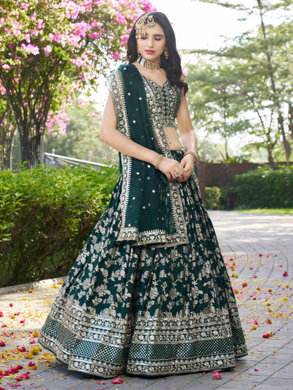 Latest Semi Stitched Lehenga Choli With Dupatta