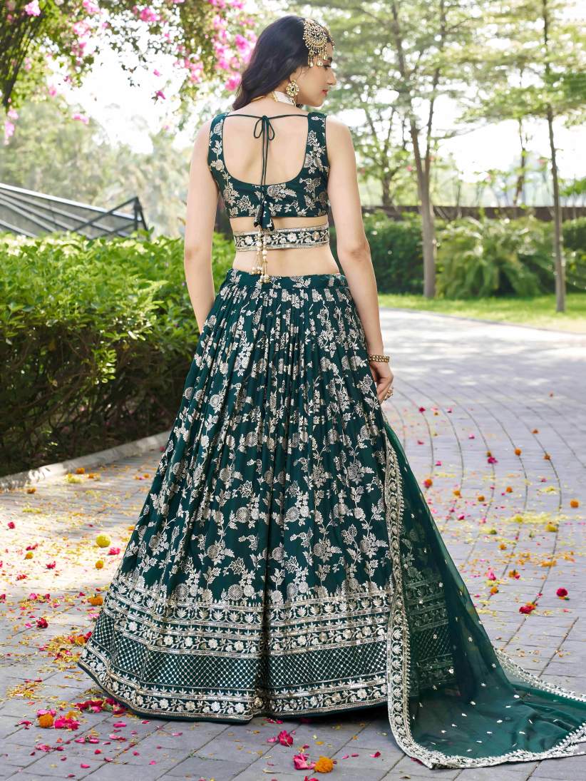 Latest Semi Stitched Lehenga Choli With Dupatta