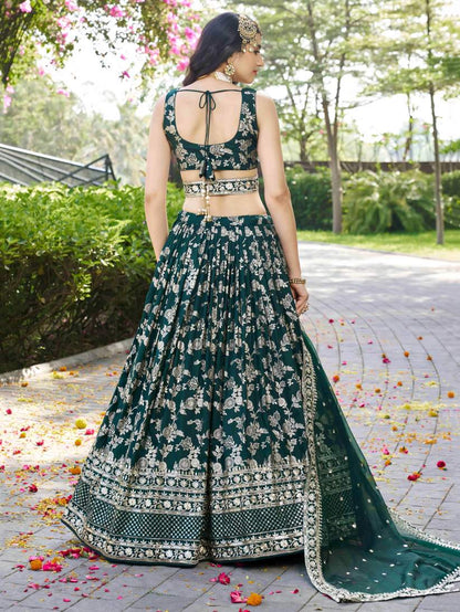 Latest Semi Stitched Lehenga Choli With Dupatta