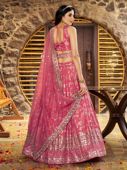 Latest Semi Stitched Lehenga Choli With Dupatta